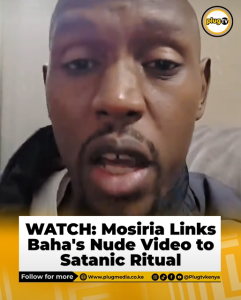 Mosiria Alleges Tyler Mbaya Video to Satanic Ritual